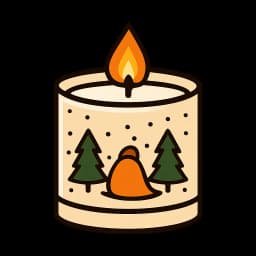 Свічка з масмаркету